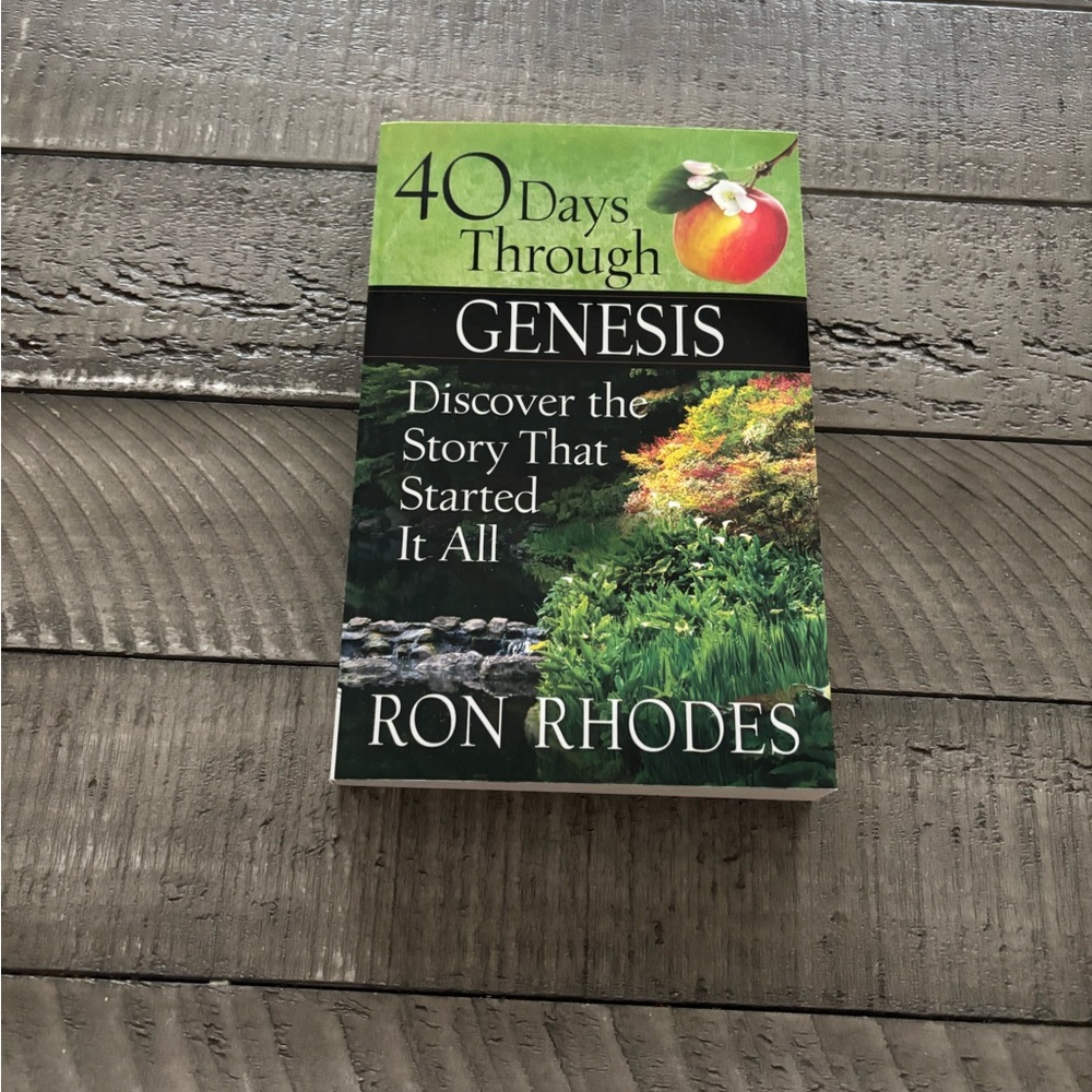 40 Days Through Genesis Book by Ron Rhodes